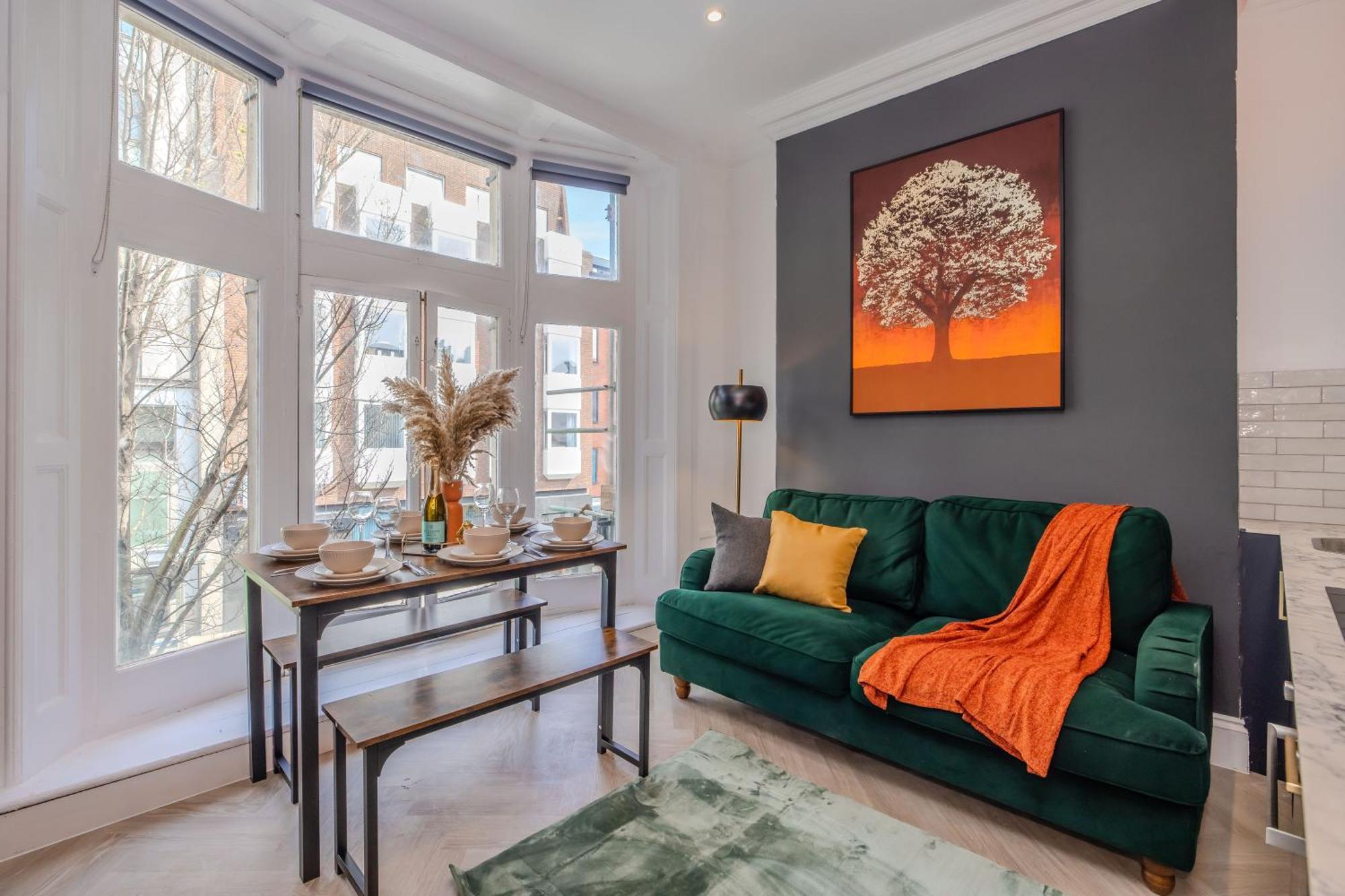 2 Bedroom Flat Next To Brighton Station & Beach I Sleep 8 Guests المظهر الخارجي الصورة